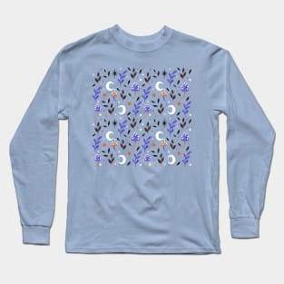 Mushroom hunter pattern Long Sleeve T-Shirt